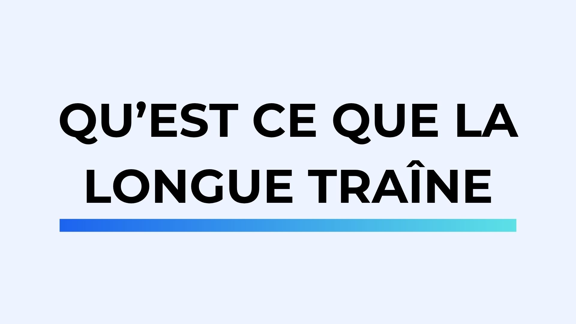 Qu'est ce que la longue traîne en SEO ?