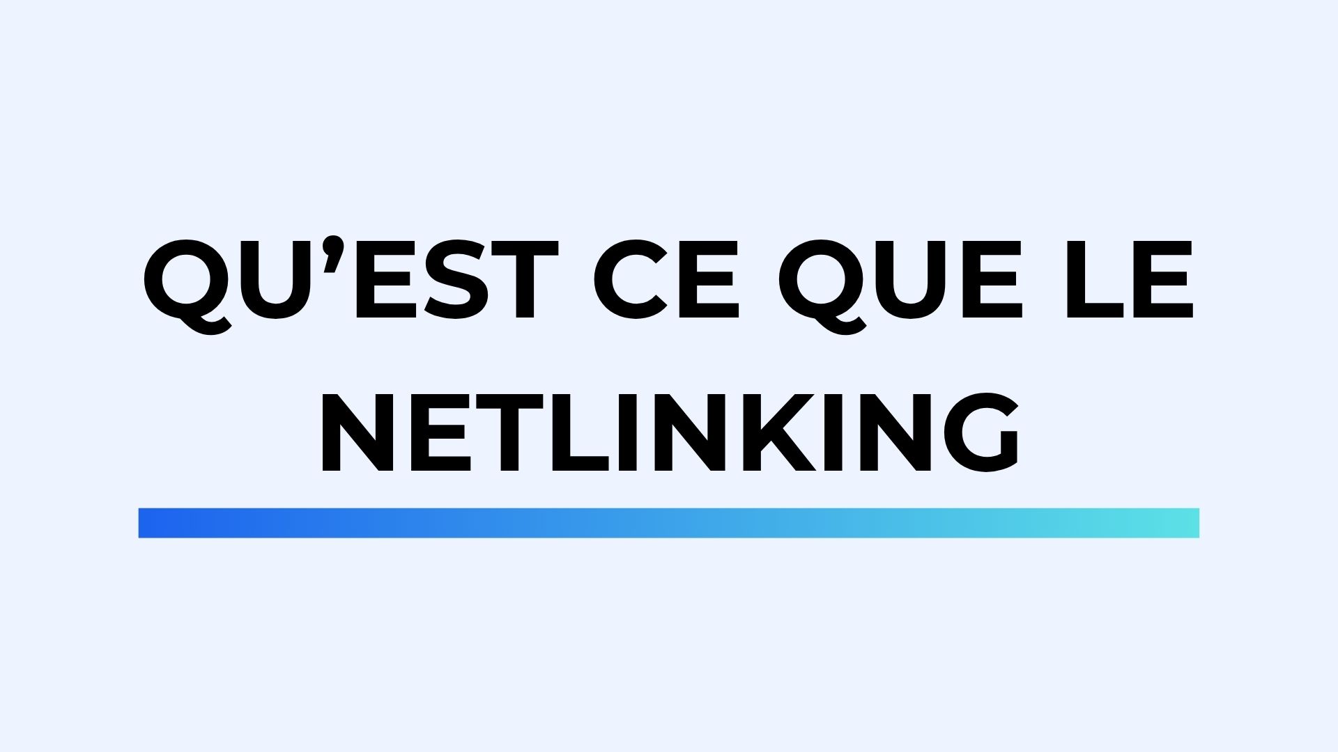 Qu'est-ce que le Netlinking en SEO ?