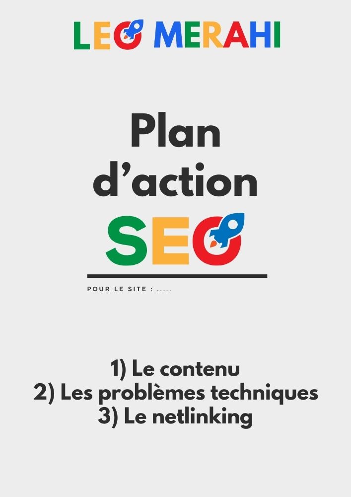 Plan d'action SEO